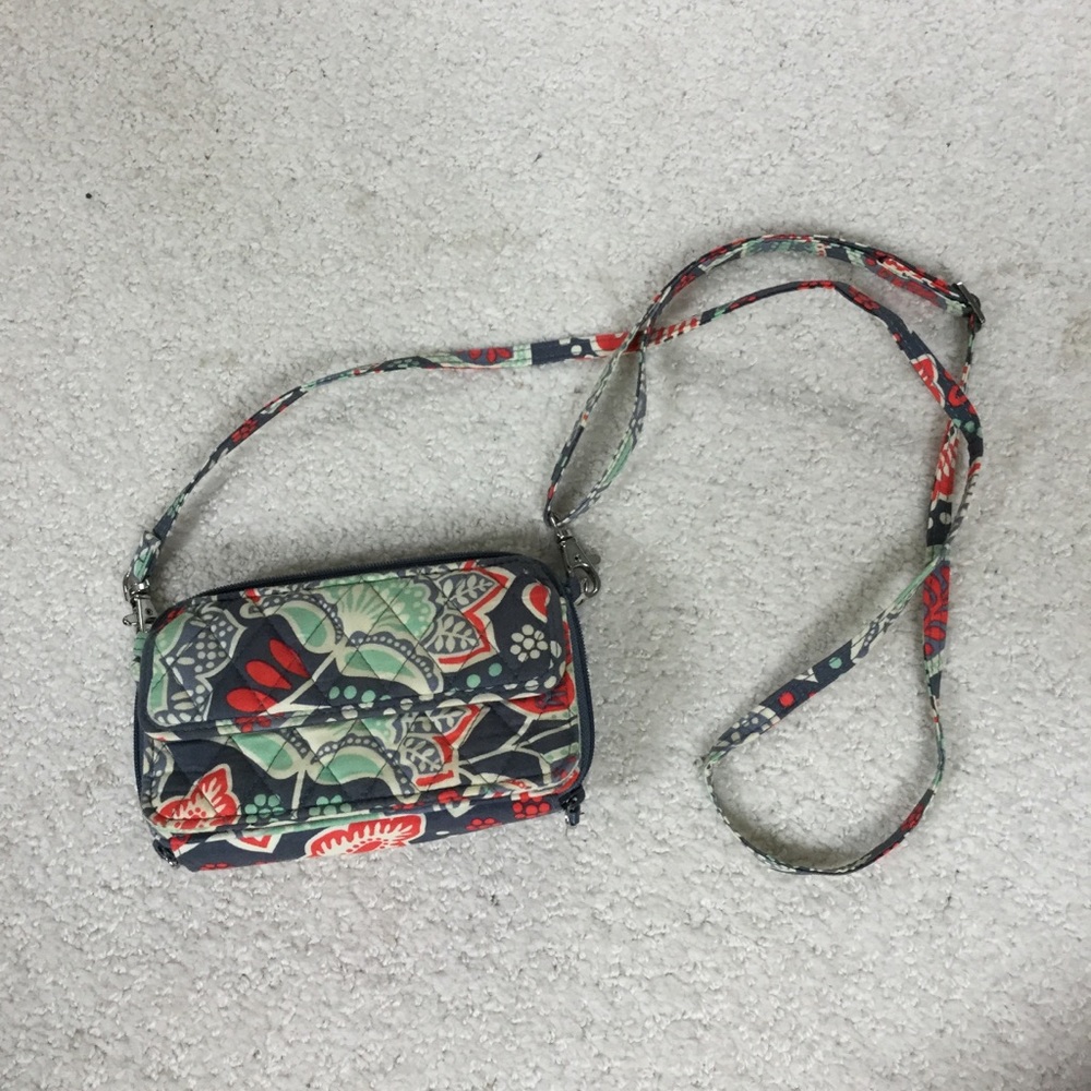 Vera Bradley crossbody wallet